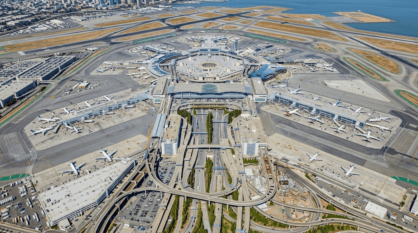Departure from San Francisco