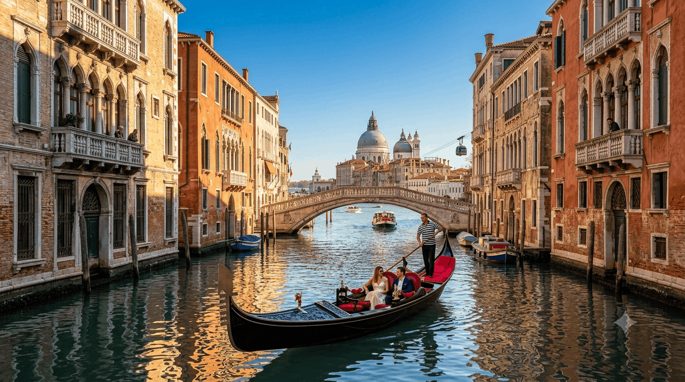 Venice Canal Tour & St. Mark's Square