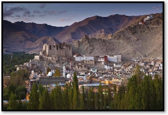 ARRIVAL IN LEH